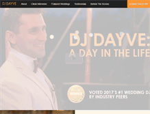 Tablet Screenshot of djdayve.com